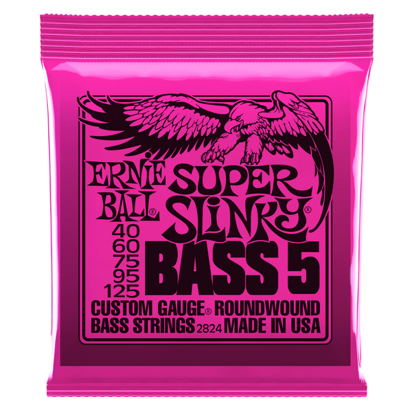 SUPER SLINKY 5-STRING NICKEL WOUND ELECTRIC BASS STRINGS
