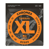 ECG23 Chromes Flat Wound,Extra Light, 10-48