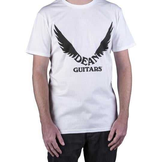 Dean Guitars Tee Shirt Wings - White