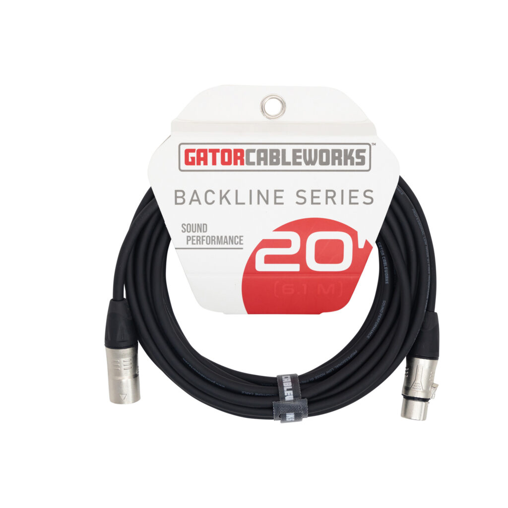 Gator CableWorks Backline Series XLR Cable