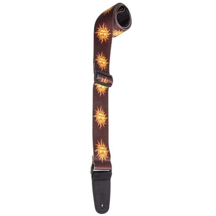 Henry heller Guitar Strap 2" Wide with reinforced micro fiber ends (#11)