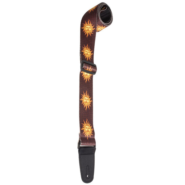 Henry heller Guitar Strap 2" Wide with reinforced micro fiber ends (#11)