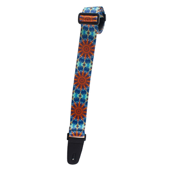 Henry heller Guitar Strap 2" Wide with reinforced micro fiber ends (#70)