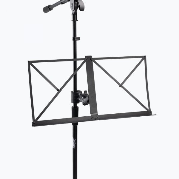 On Stage Clamp-On Sheet Music Bookplate for Mic Stands