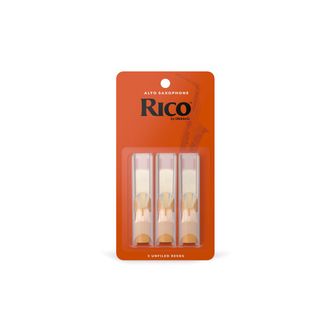 Rico Alto Saxophone Reeds - 3 Pack