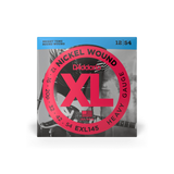 12-54 Heavy Plain Third, XL Nickel Electric Guitar Strings