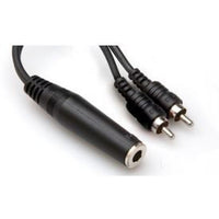 Y CABLE 1/4" TSF - RCA