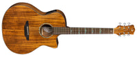 LUNA HIGH TIDE KOA GRAND CONCERT CUTAWAY A/E GUITAR