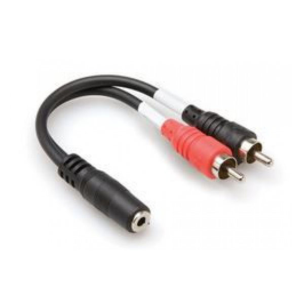 Y CABLE 3.5MM TRSF - RCA
