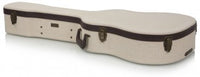 Gator Dreadnought Case Journeyman Burlap Exterior