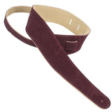 Henry Heller HBS2 2" Basic Suede Guitar Strap (Available in 9 Colors)