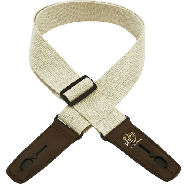 Henry Heller LOCK-IT 2" Cotton Guitar Strap (5 Color options)