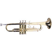 Lauren Brass Lacuered Student LTR100 Trumpet with Case