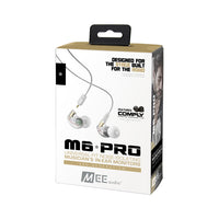 M6 PRO 2ND GENERATION NOISE-ISOLATING MUSICIAN’S IN-EAR MONITORS WITH DETACHABLE CABLES