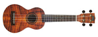 Mahalo MA1KA Artist Elite Series Soprano Ukulele. Koa Photo Flame