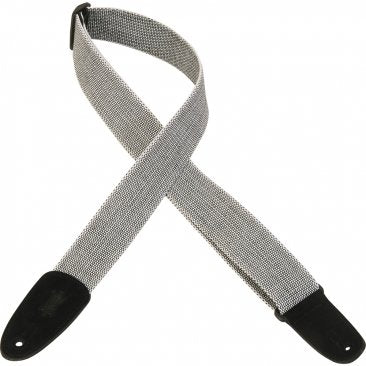 LEVY'S MT8 Black & White Guitar Strap