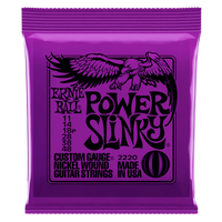 POWER SLINKY NICKEL WOUND ELECTRIC GUITAR STRINGS