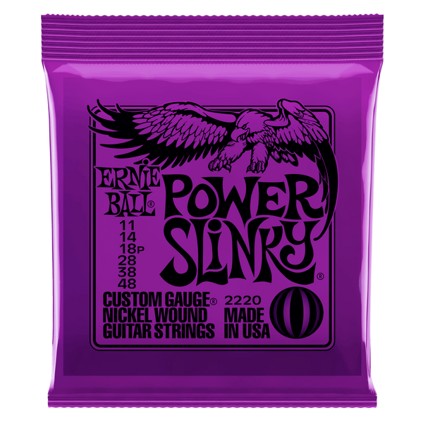 POWER SLINKY NICKEL WOUND ELECTRIC GUITAR STRINGS