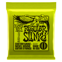 REGULAR SLINKY NICKEL WOUND ELECTRIC GUITAR STRINGS