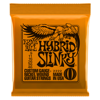 HYBRID SLINKY NICKEL WOUND ELECTRIC GUITAR STRINGS