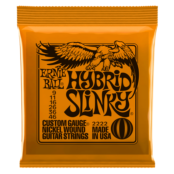 HYBRID SLINKY NICKEL WOUND ELECTRIC GUITAR STRINGS