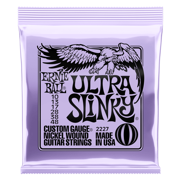 ULTRA SLINKY NICKEL WOUND ELECTRIC GUITAR STRINGS - 10-48 GAUGE
