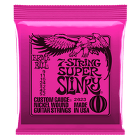 ERNIE BALL SLINKY 7-STRING NICKEL WOUND ELECTRIC GUITAR STRINGS