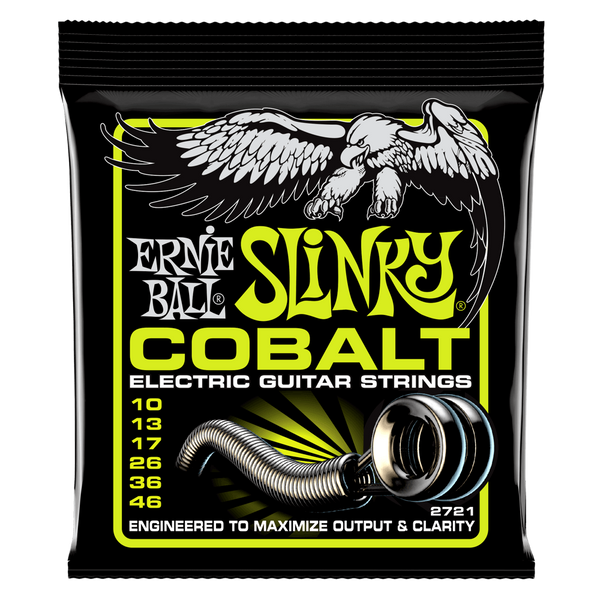 REGULAR SLINKY COBALT ELECTRIC GUITAR STRINGS