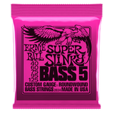 SUPER SLINKY 5-STRING NICKEL WOUND ELECTRIC BASS STRINGS