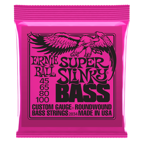 SUPER SLINKY NICKEL WOUND ELECTRIC BASS STRINGS
