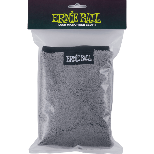 ERNIE BALL  12" X 12" ULTRA-PLUSH MICROFIBER POLISH CLOTH