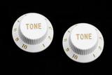 PK-0153 Set of 2 Plastic Tone Knobs for Stratocaster®
