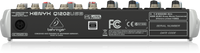 XENYX Q1202USB Premium 12-Input 2-Bus Mixer with XENYX Mic Preamps & Compressors, British EQs and USB/Audio Interface