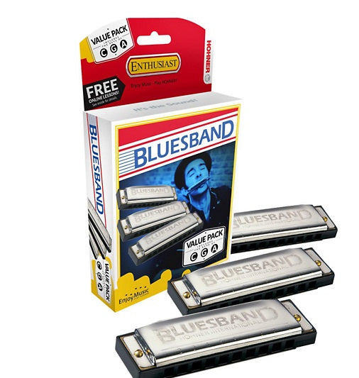 HOHNER Blues Band Harmonica Value Pack