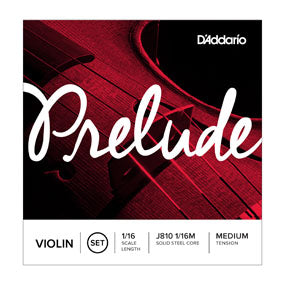 D'addario Prelude Violin Strings - Solid Steel Core