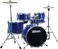 DDRUM D1 JUNIOR CHILD'S - 5 PIECE COMPLETE DRUM SET WITH CYMBALS