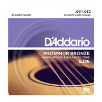 EJ26 Phosphor Bronze, Custom Light, 11-52