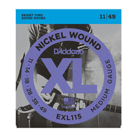 EXL115 Nickel Wound, Medium/Blues-Jazz Rock, 11-49