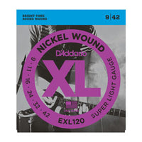 EXL120 Nickel Wound, Super Light, 9-42