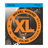 EXL160 Nickel Wound Bass, Medium, 50-105, Long Scale
