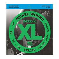 EXL220 Nickel Wound Bass, Super Light, 40-95, Long Scale