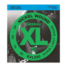 EXL220 Nickel Wound Bass, Super Light, 40-95, Long Scale