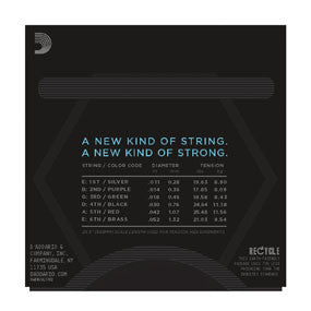 NYXL1152 Nickel Wound, Medium Top / Heavy Bottom, 11-52
