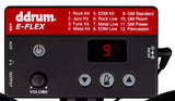 DDRUM E-FLEX COMPLETE ELECTRONIC DRUM SET WITH MESH DRUM HEADS