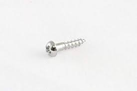 GS-3376 Small Tuner Screws Chrome