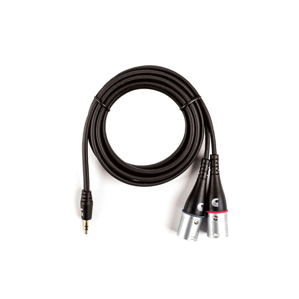 1/8 Inch to Dual XLR Audio Cables