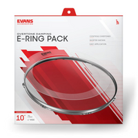 Evans 1 Inch E-Ring 10 Pack, 14 Inch