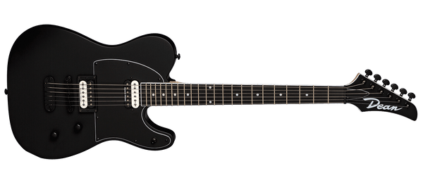 DEAN NASHVEGAS SELECT BLACK SATIN GUITAR