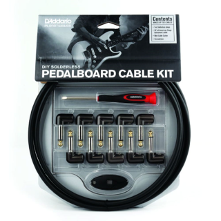 D'ADDARIO DIY Solderless Custom Cable Kit, 40 feet, 10 plugs