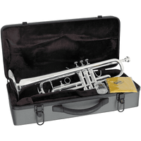 Lauren Silver Lacuered Student LTR110 Trumpet with Case